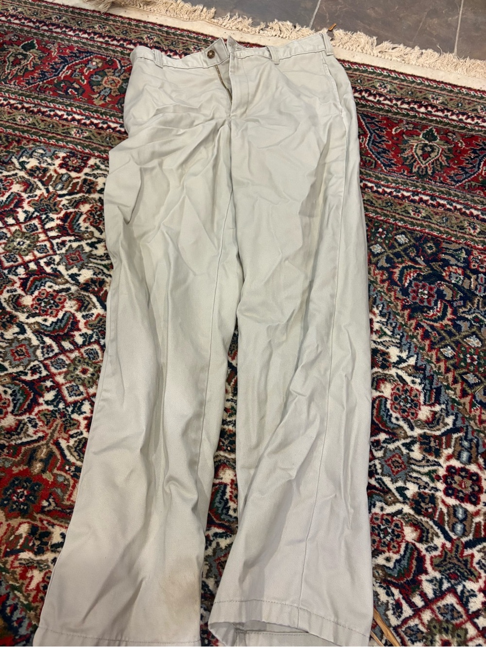 Boy’s Lightweight Casual Pants — Light Beige